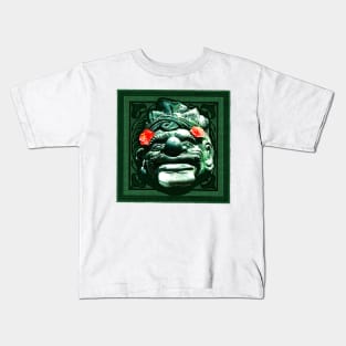 Bali Deity Worship Sculpture Kids T-Shirt